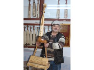 Kemençeden deve kuşu maketi