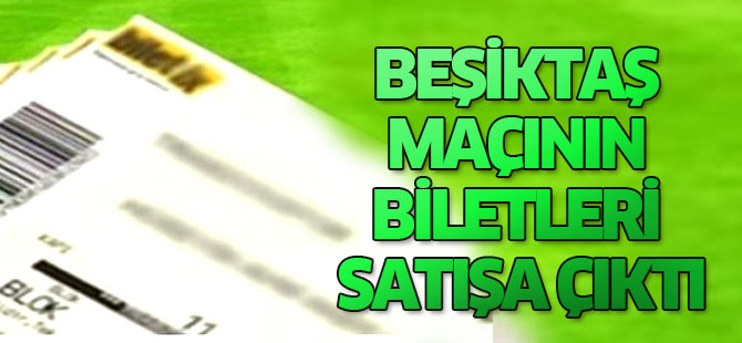 Torku Konyaspor - Beşiktaş Maçının Biletleri Satışa Çıktı
