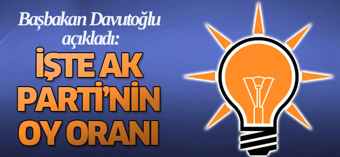 AK Partinin oy oranı ne?