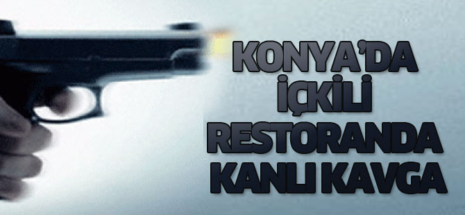 İçkili Restoranda Kanlı Kavga