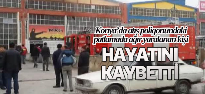 Yangında yaralanan kişi öldü