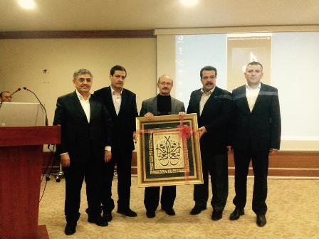 Musa Arat'tan Sorgun'a teşekkür hediyesi