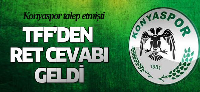 TFF'den Torku Konyaspor'a ret