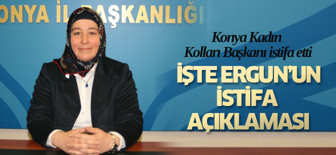 Özgür Ergun neden istifa etti?
