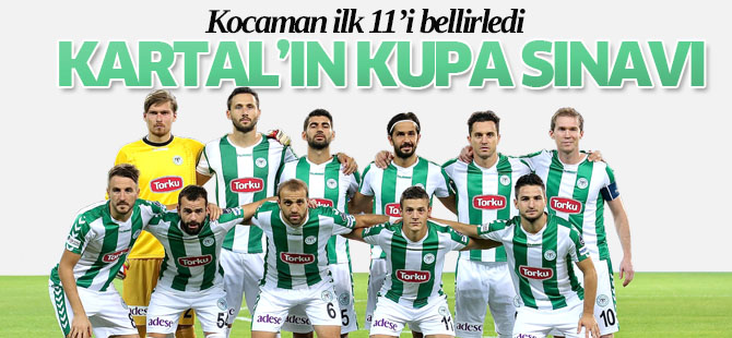 Kartal'ın kupa sınavı