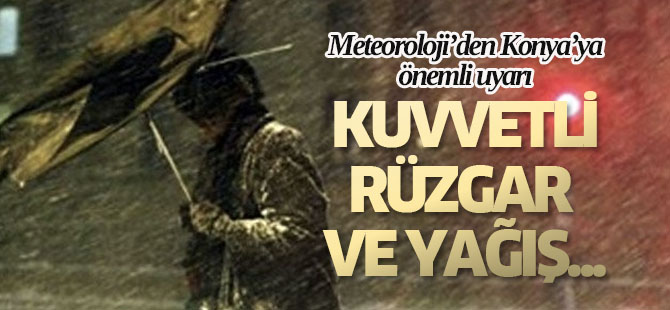 Güneybatı kesimlerde kuvvetli rüzgar ve yağış uyarısında bulunuldu.