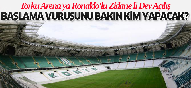 Dev açılışta başlama vuruşunu Erdoğan yapacak