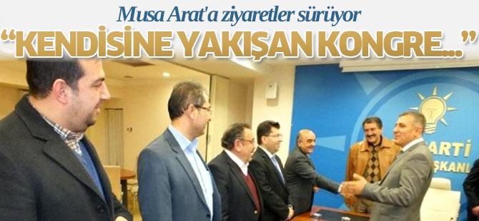 Musa Arat'a ziyaretler sürüyor