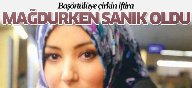 MAĞDURKEN SANIK OLDU