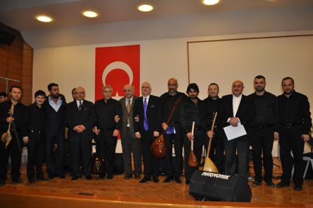 Ustalar buluşuyor konseri yapıldı