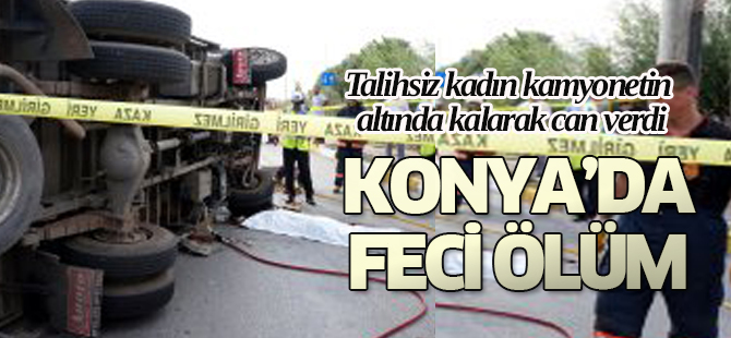 Devrilen Kamyonetin Altında Kalarak Öldü