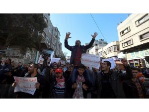 Gazze'de elektrik protestosu