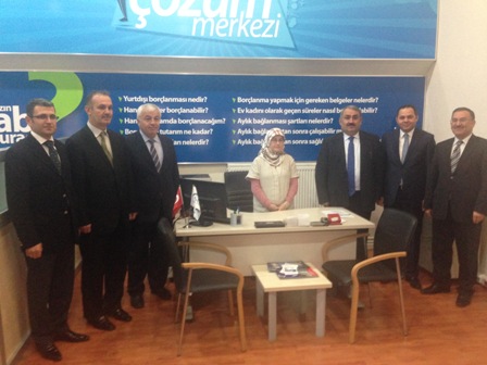 Etyemez, SGK İl Müdürlüğü’nü ziyaret etti