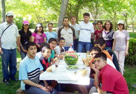 OKS öncesi mangal partisi ile stres attılar