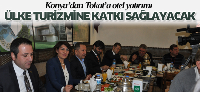 Konya’dan Tokat’a Otel Yatırımı