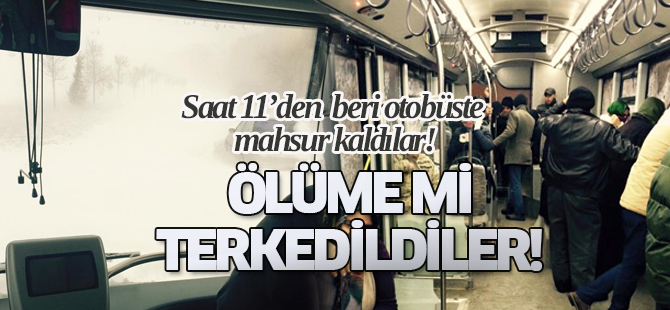 Saatlerce yardım gelmesini beklediler