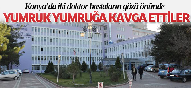 Doktorlar Hastanede Kavga Etti