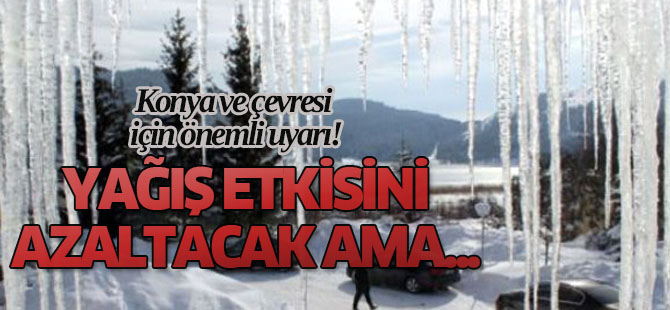 Sürücüler Dikkat!!! Buzlanma ve Don Uyarısı Yapıldı