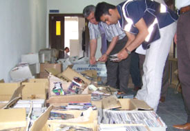 Akşehir'de korsan CD denetimi