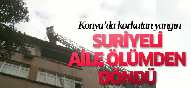Suriyeli Aile Yangında Ölümden Döndü