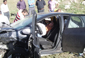 Seydişehir'de kaza: 2 yaralı