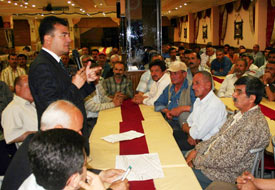 Özdoğan halkın sorunları dinledi