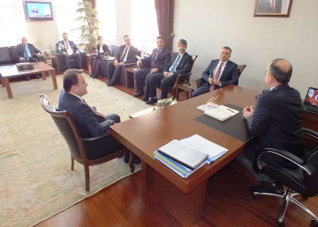 Arat, Vali Erol'u ziyaret etti