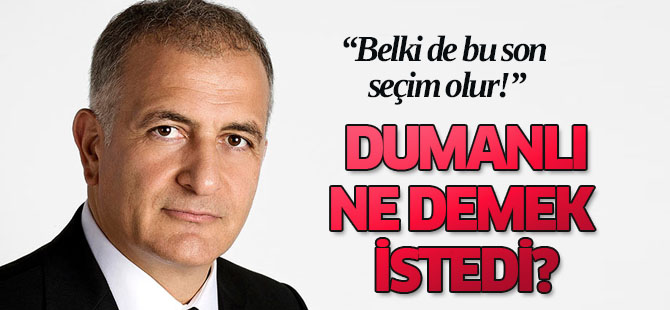 Ekrem Dumanlı ne demek istedi?