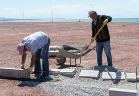 Beyşehir Gölü sahil çalışmalarında sona gelindi