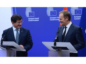 Başbakan Davutoğlu Brüksel'de