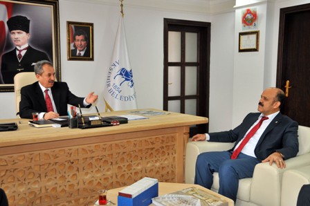 Kozlu’dan Başkan Akkaya’ya ziyaret
