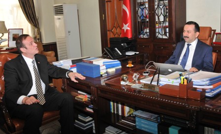 Rektör Gökbel’e ziyaret