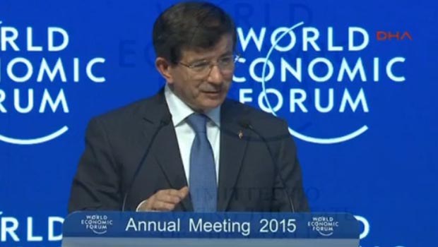 BAŞBAKAN DAVUTOĞLU DAVOS'TA