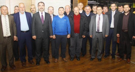 Derbentliler işadamlarıyla bir araya geldi