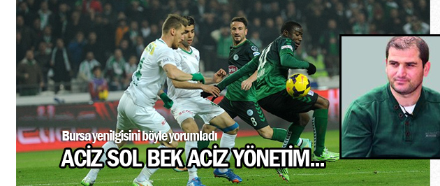 S. Selim Akyüz, Bursaspor yenilgisini yorumladı