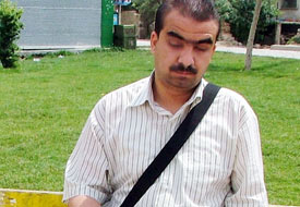 Görme engelli üniversiteli gencin azmi
