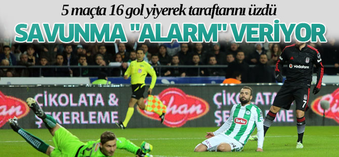 Torku Konyaspor'un Savunması "Alarm" Veriyor