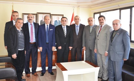 Esnaflardan MHP’ye taziye ziyareti