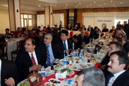 Emniyet müdürü Hüseyin Namal’dan veda toplantısı