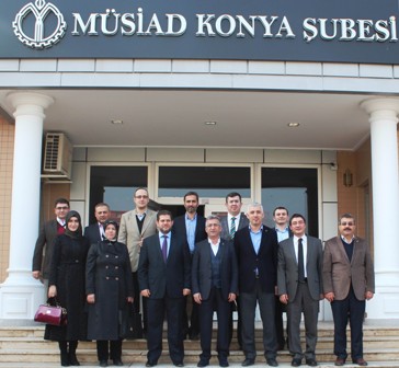 MÜSİAD Konya’ya ziyaret