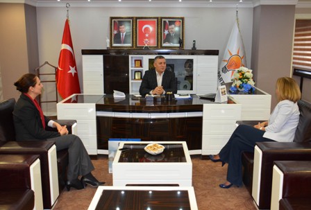 Medicana Konya'dan  AK Parti'ye ziyaret