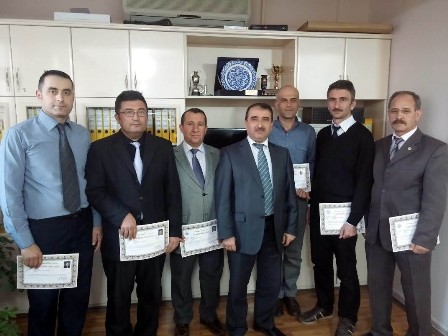 Başarılı  tarım personeline ödül