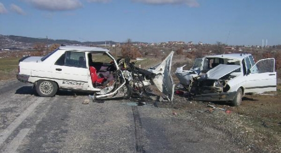 2014 Konya'nın trafik kazası blançosu