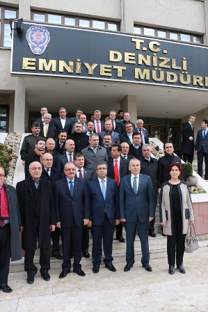 Emniyet Müdürü Demir Denizli’ye veda etti