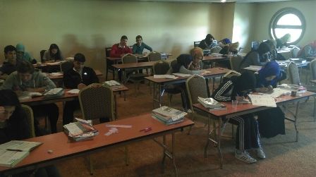 Yarıyıl tatilini Alanya'da değerlendiriyorlar