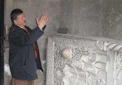 Taş mihrap terk edilmiş