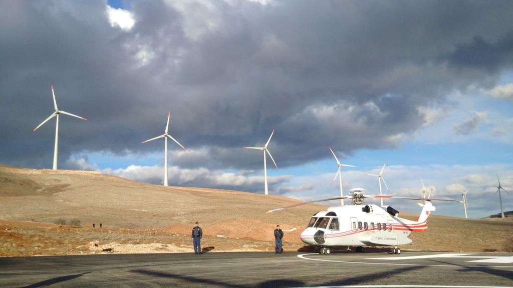 Türkiye'nin en büyük rüzgar santrali hizmete girdi
