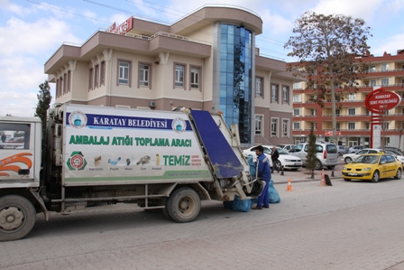 2 milyon 600 bin kg ambalaj atığı topladı