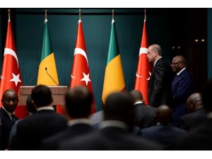 Erdoğan-Kitta ortak basın toplantısı