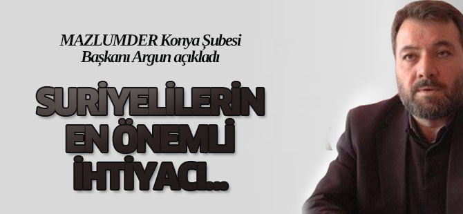 Suriyeli Sığınmacıların En Önemli Sorunu "Barınma"